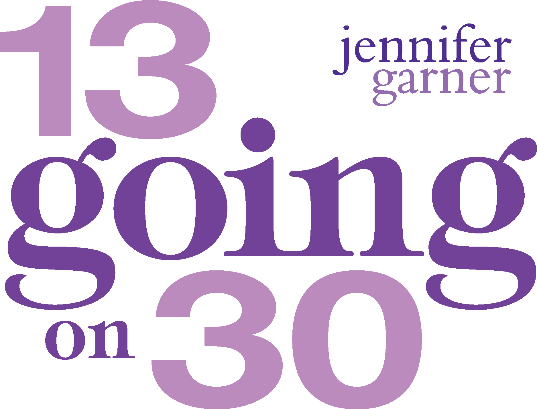 13 Going On 30 Logo Vector Logo
